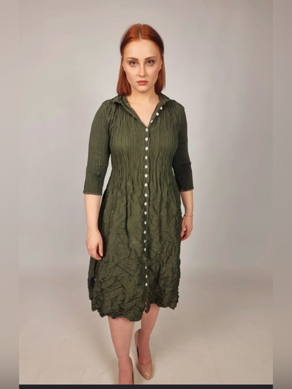 AlqueMa Australia Contrast Nehru Coat Dress Abstract Unique , size XS/S - Picture 2 of 11